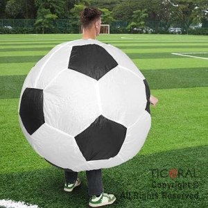 DISFRAZ INFLABLE PELOTA ADULTO 1.5 MT X 1